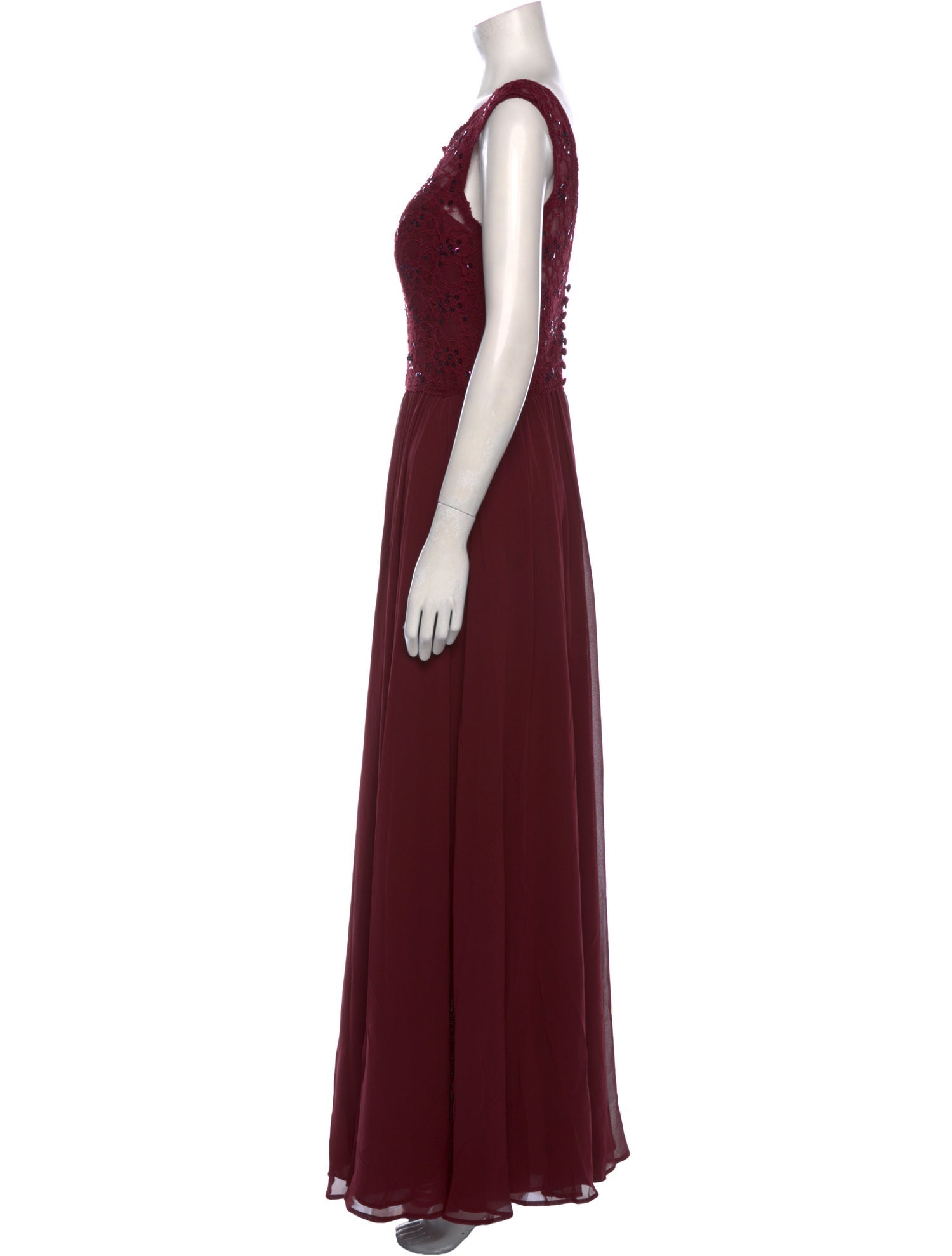 Morilee by Madeline Gardner Scoop Neck Long Dress